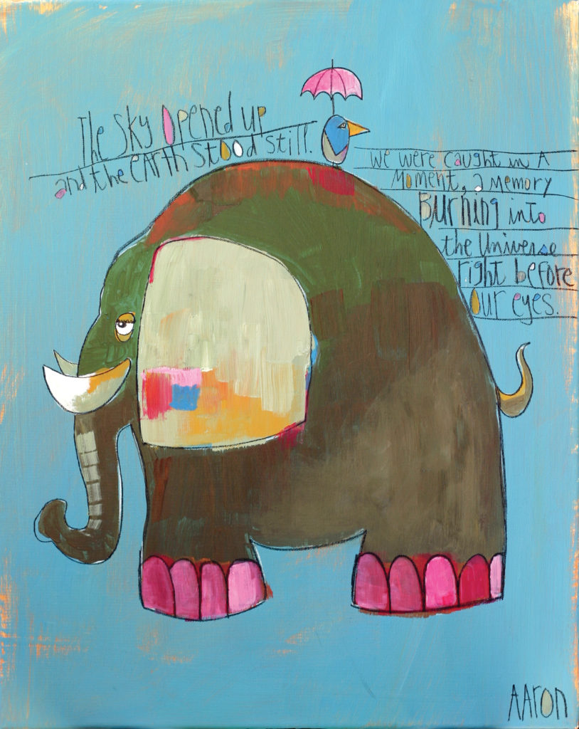 TheBlueHeronAndTheElephant by Aaron Grayum